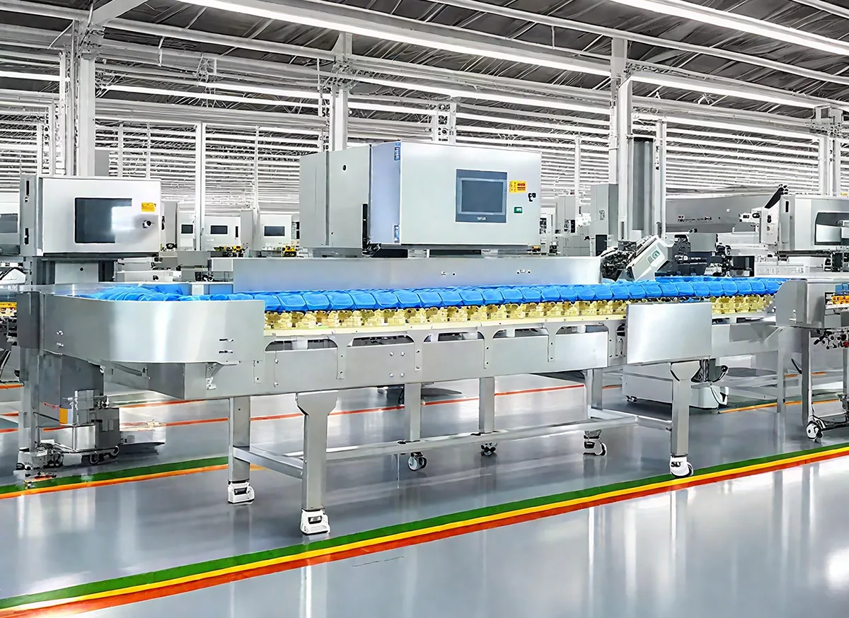 Fitur skala Checkwly Checkweigher.