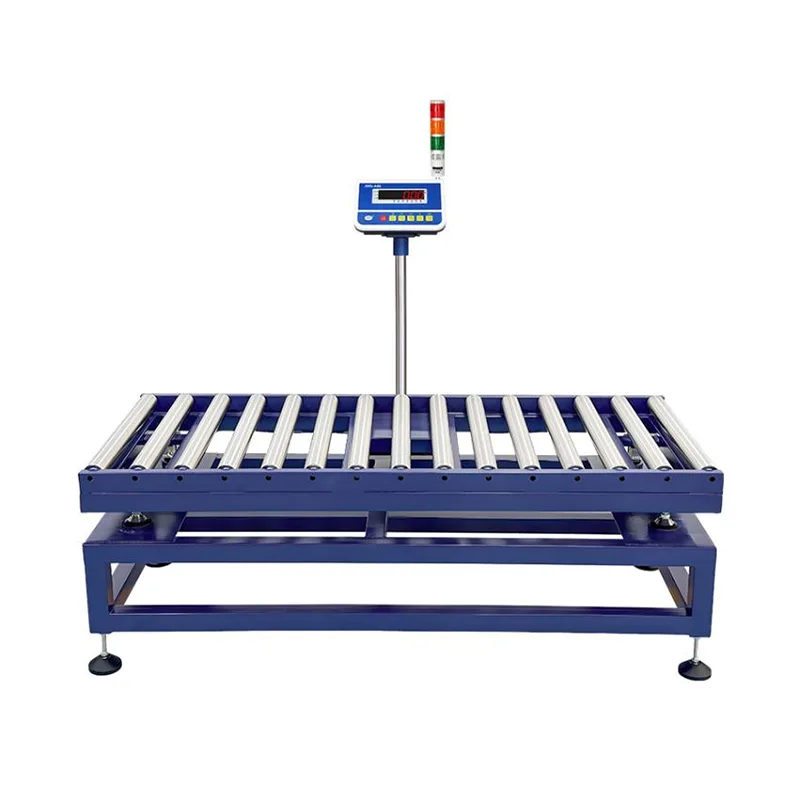Priksa timbangan Gravity Roller Conveyor Scale karo Alar