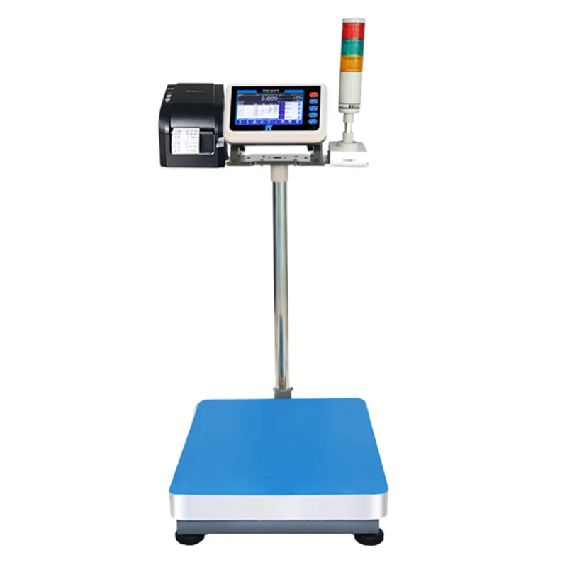 Skala Platform Elektronik Cerdas kanthi Fungsi Weker lan Printing